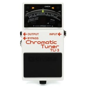 Boss TU-3 Chromatic Tuner Pedal with Bypass